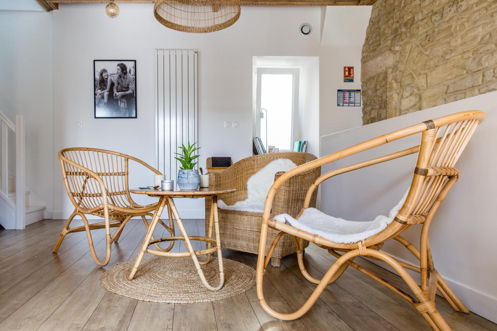 Mer Nature, Appartement Spacieux By Les Filles Du Bord De Mer, Petite Terrasse Vue Mer 贝桑于潘港 外观 照片